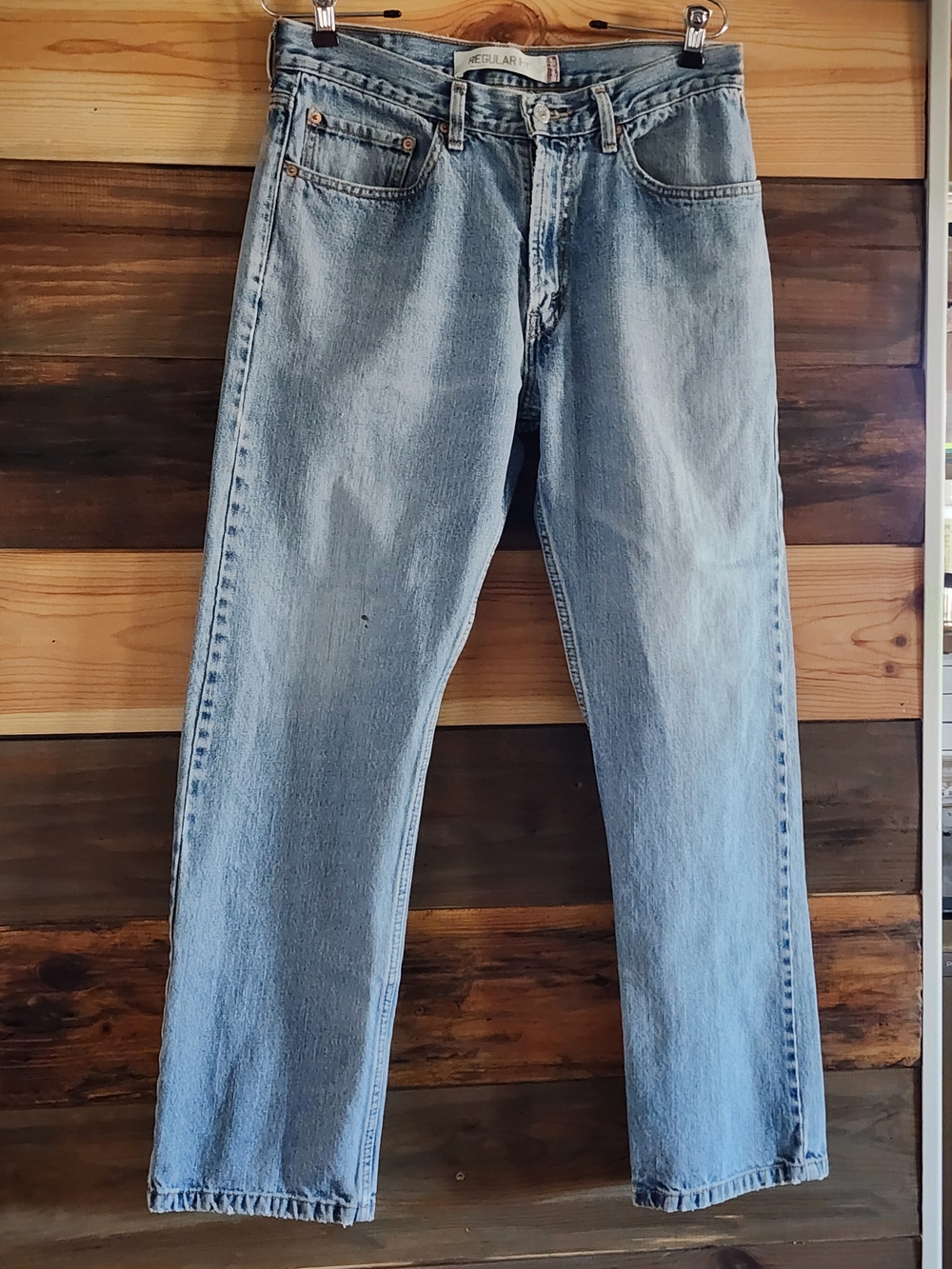 Levi's 505 Light Blue Straight-Leg Jeans